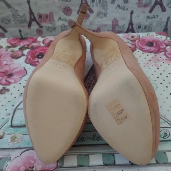 Giuseppe Zanotti Sharon Peep Toe Pumps Size 8.5 - Picture 5 of 5